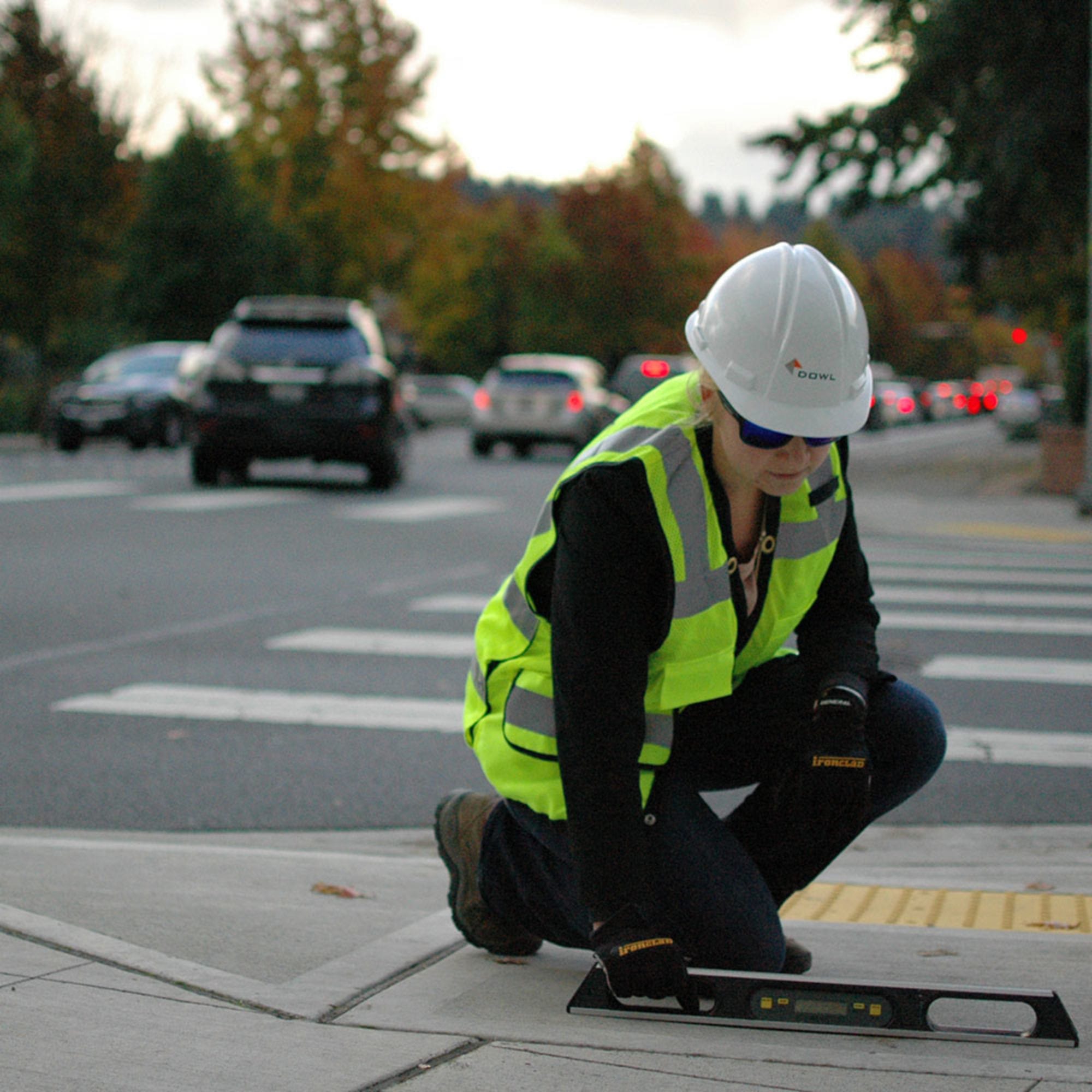 Engineer Sidewalk Crosswalk