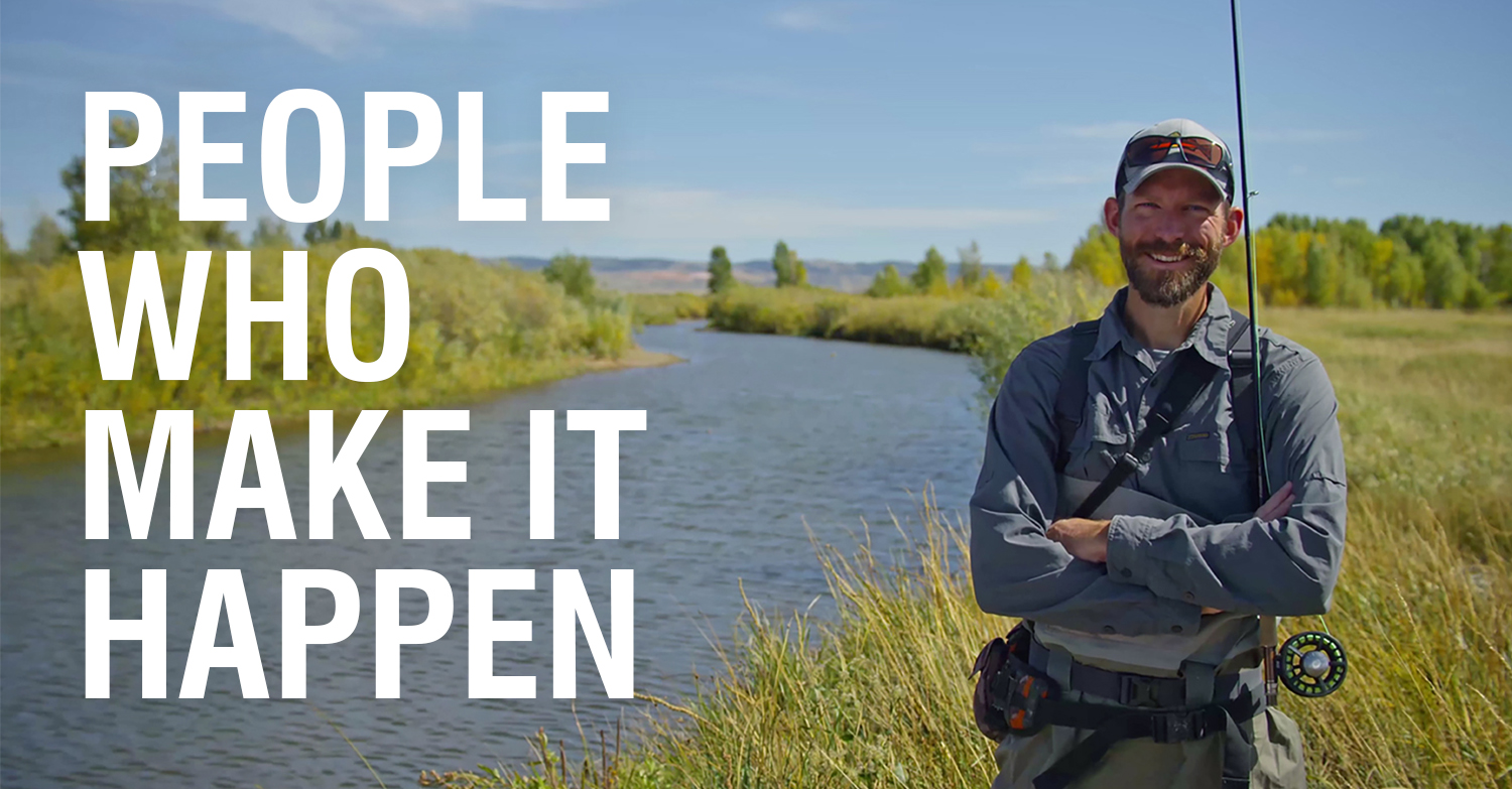 Rich Pribyl Fly fishing.